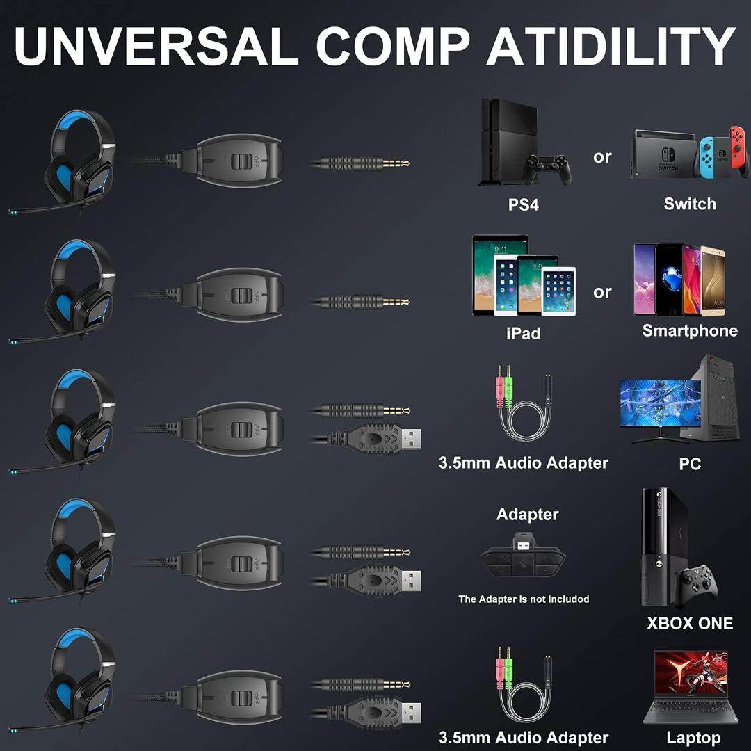 L1 Gaming Headset - Wi Gadget