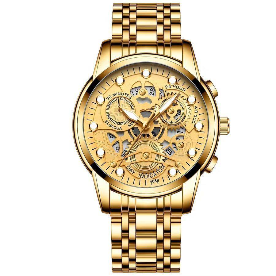 WR 500 Gold Watch - Wi Gadget