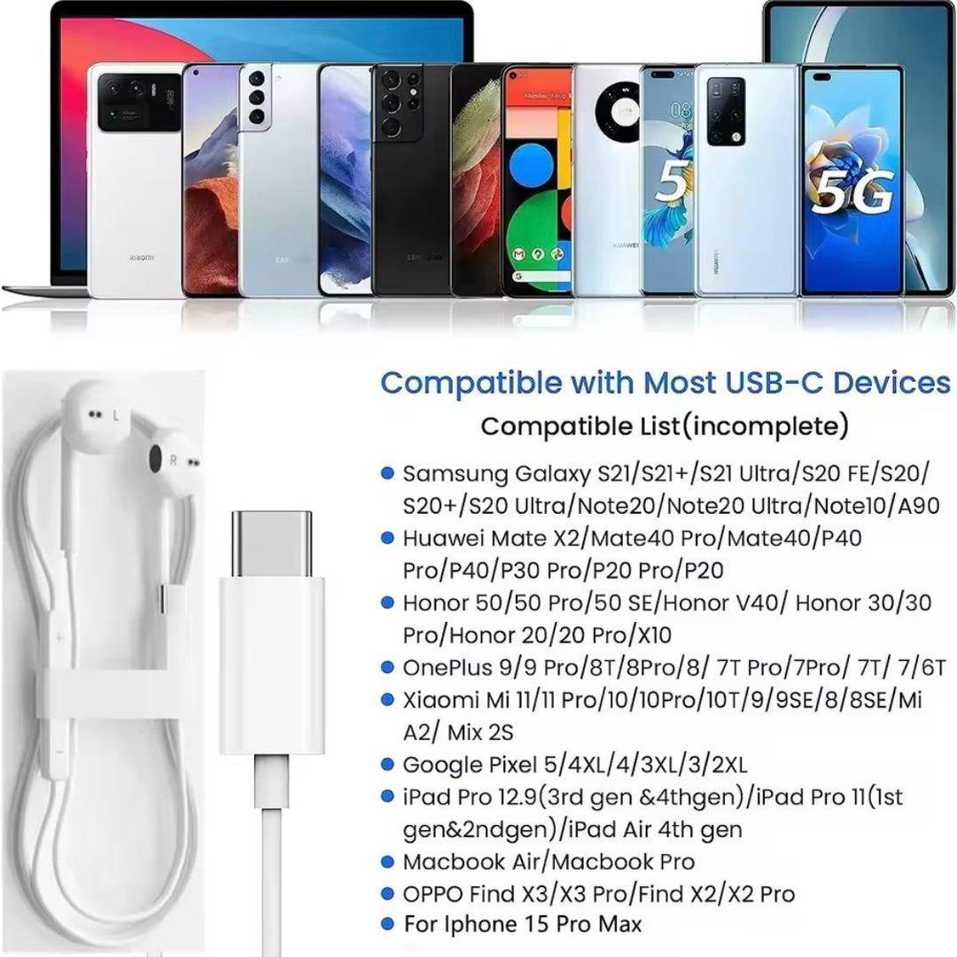 APPLE Type C Handsfree - Wi Gadget