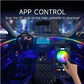 Symphony Atmosphere Light For Car (App Controlled) - Wi Gadget