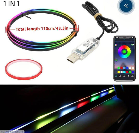Symphony Atmosphere Light For Car (App Controlled) - Wi Gadget