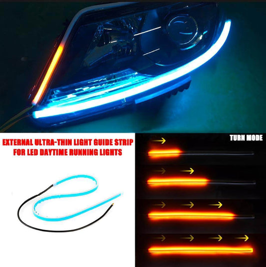 Car Bright Blue LED Strip Lights - Wi Gadget