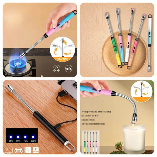 Portable & Rechargeable Electric Arc Lighter - Wi Gadget