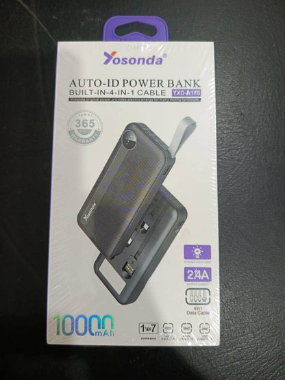 Yosonda (10,000mAH) 4 in 1 Power bank - Wi Gadget