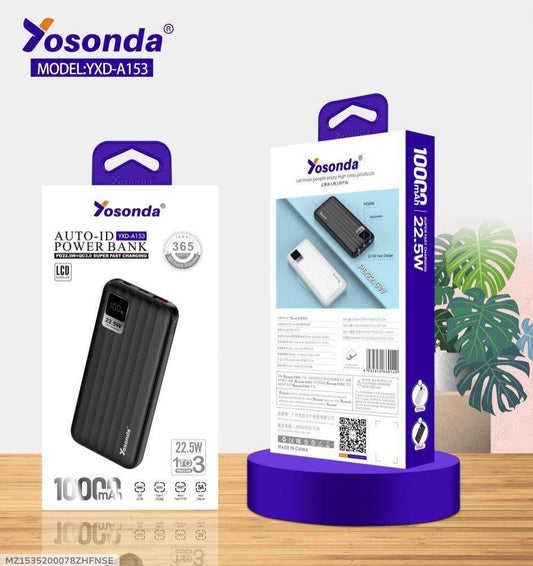 Yosonda Auto-Id (10,000mAH) Power Bank - Wi Gadget