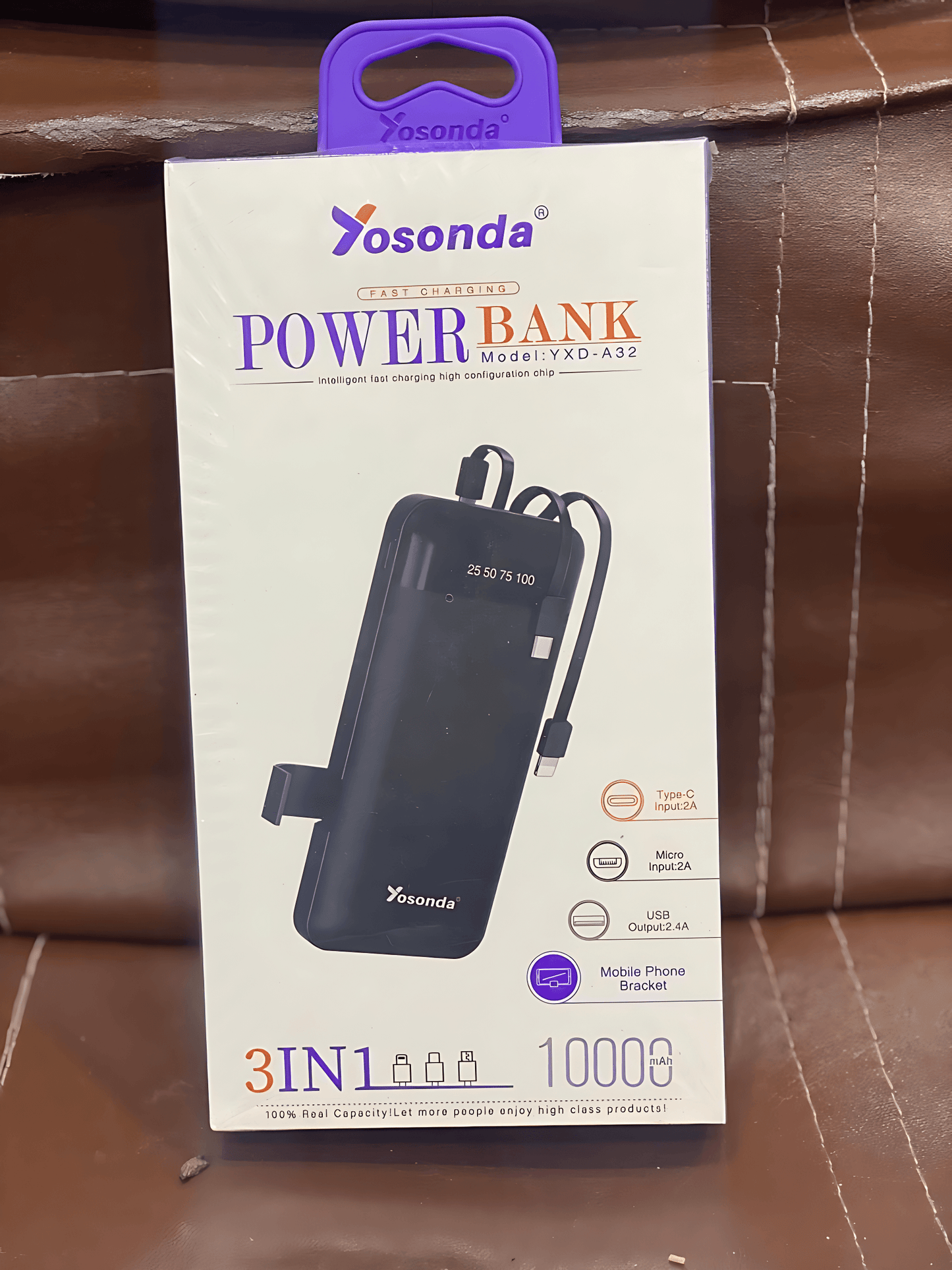 Yosonda 4 in 1 Power Bank (10,000mAH) - Wi Gadget