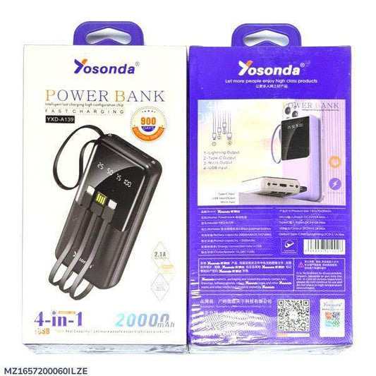 Yosonda (20,0000mAh) Power Bank - Wi Gadget
