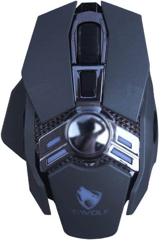 T-WOLF V10 RGB Wired Gaming Mouse - Wi Gadget
