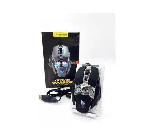 T-WOLF V10 RGB Wired Gaming Mouse - Wi Gadget
