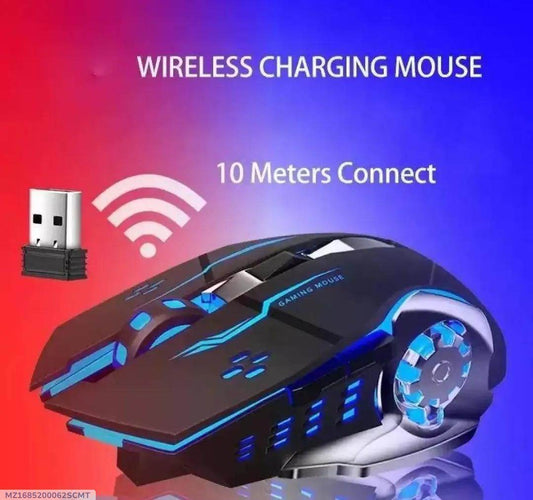 T2 Silent Wireless Gaming Mouse - Wi Gadget