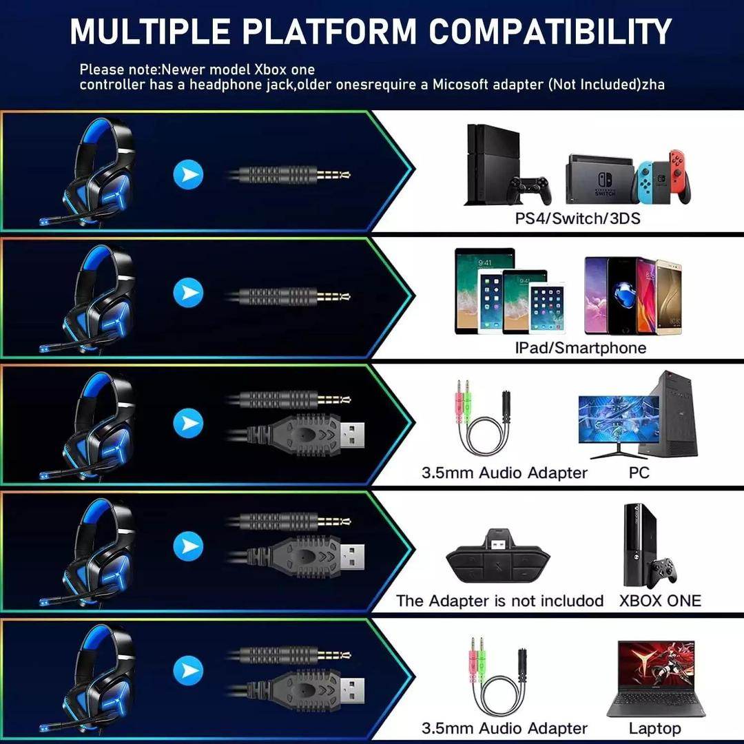 L1 Gaming Headset - Wi Gadget