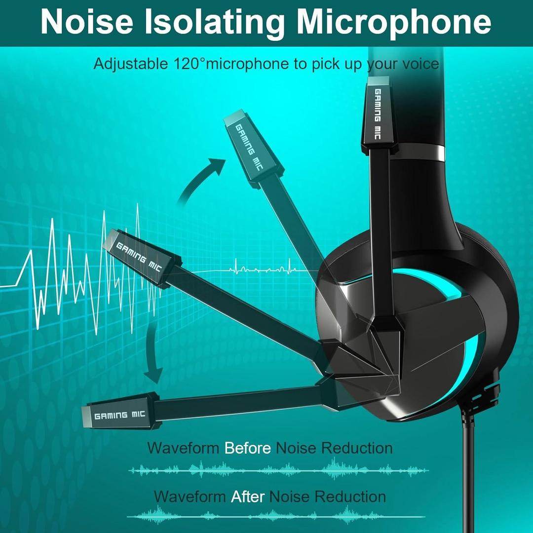 BEEXCELLENT GM-7 RGB Gaming Headset - Wi Gadget