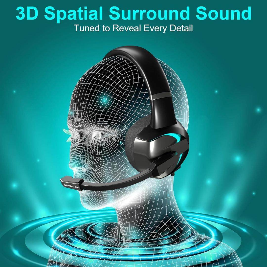 BEEXCELLENT GM-7 RGB Gaming Headset - Wi Gadget