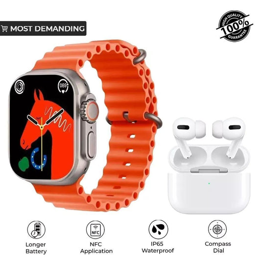 i20 Ultra max Suit Smart Watch - Wi Gadget