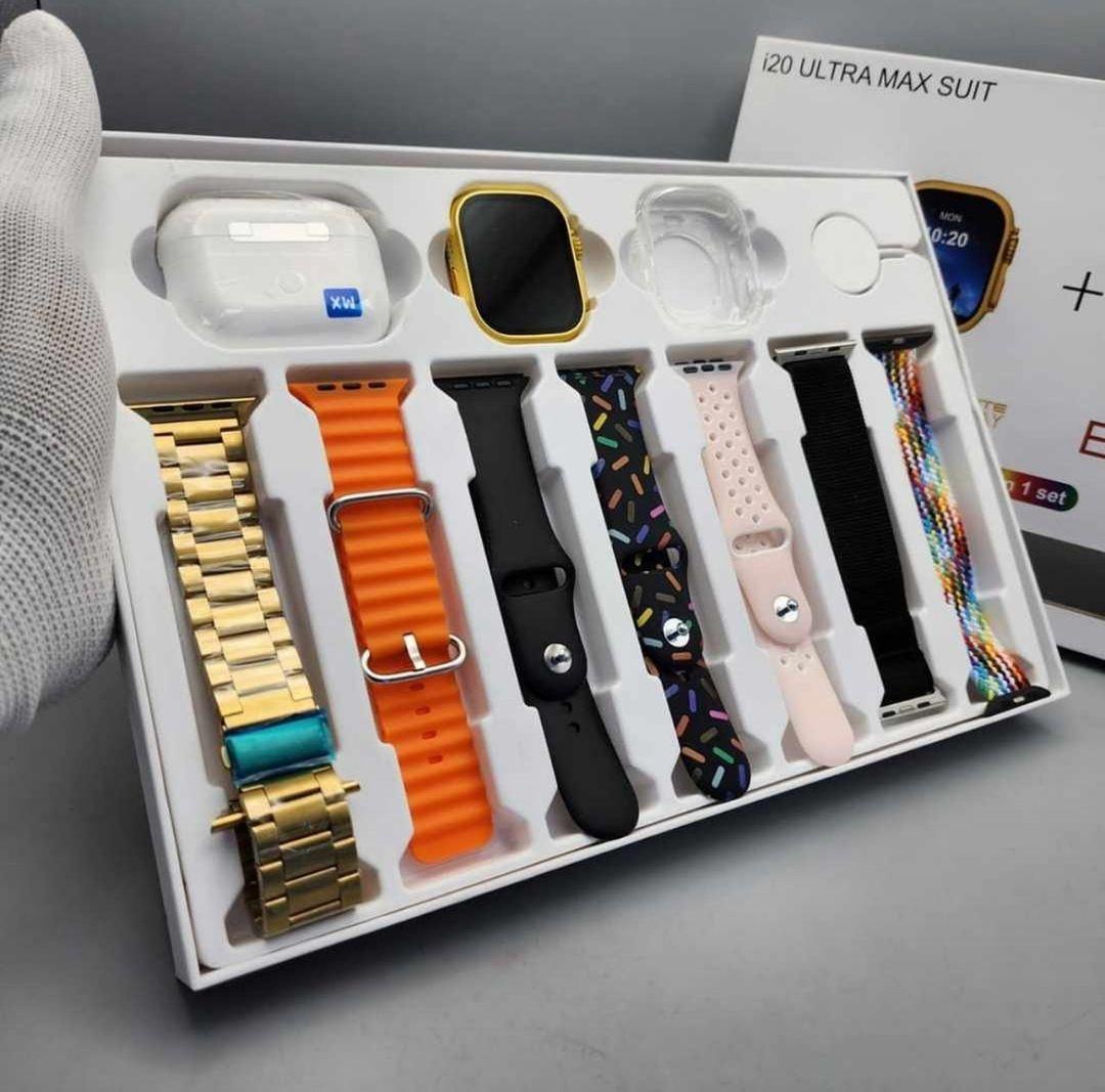 i20 Ultra max Suit Smart Watch - Wi Gadget