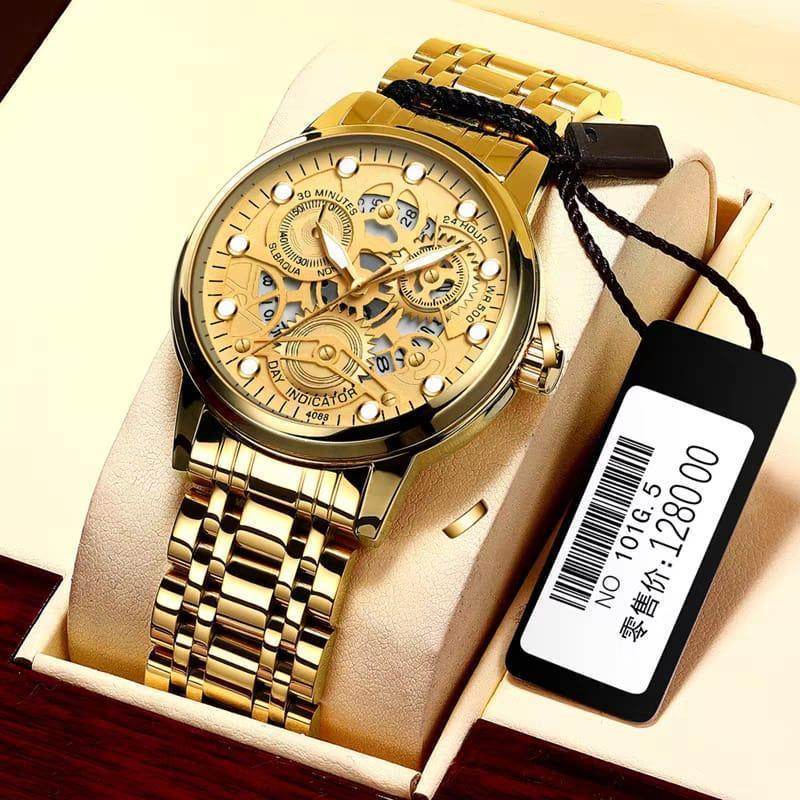 WR 500 Gold Watch - Wi Gadget