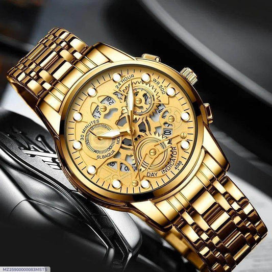 WR 500 Gold Watch - Wi Gadget