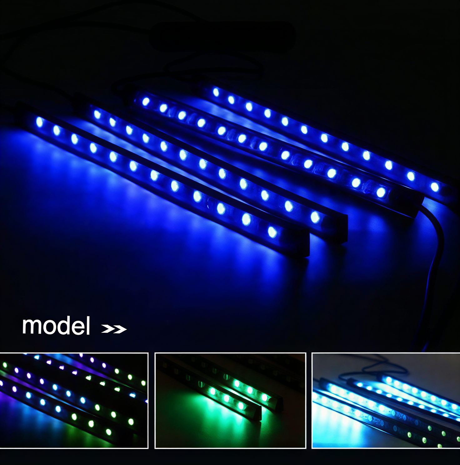 Car RGB LED 48 Lights - Wi Gadget