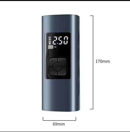 1 Pc Multiple Functionalities Tyre Inflator - Wi Gadget