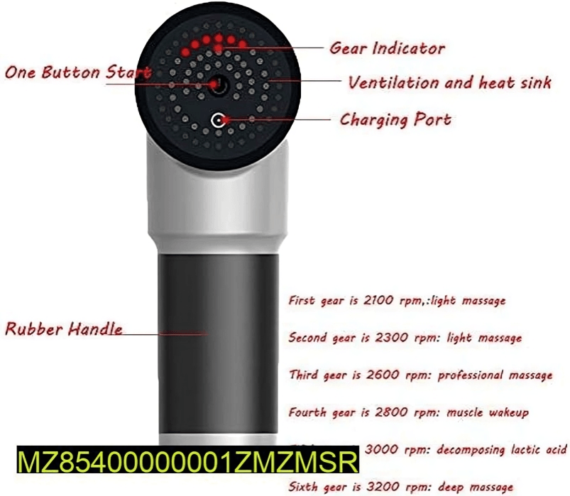 KH-320 Fascial Massage Gun - Wi Gadget