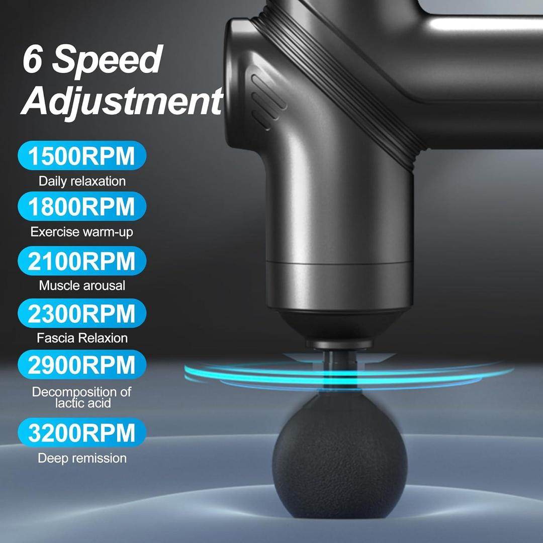 Blue Idea Massager Gun - Wi Gadget