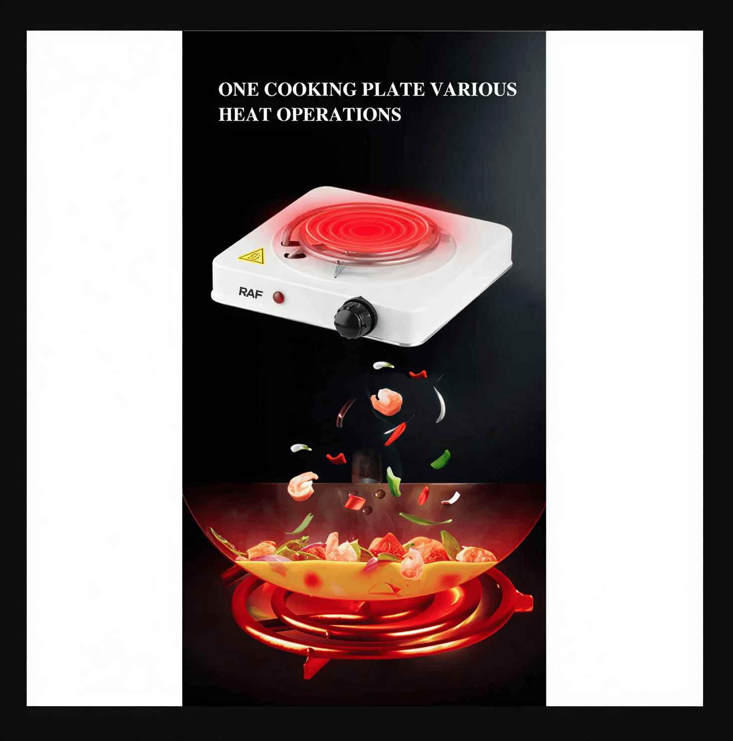 RAF Electric Stove R.8010B - Wi Gadget