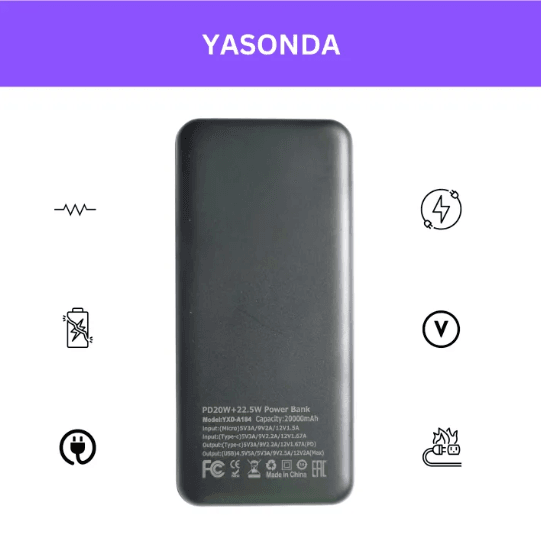 20,000 Mah Power bank - Wi Gadget