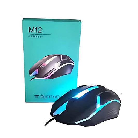 M12 RGB Gaming And Office Mouse - Wi Gadget