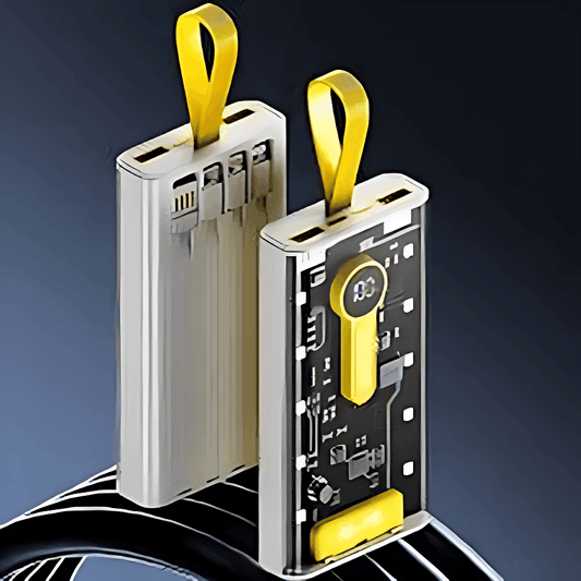 20000 MAH Transparent Power Bank - Wi Gadget