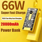 20000 MAH Transparent Power Bank - Wi Gadget